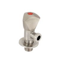 LIRLEE Angle Valve Male Thread Bathroom Toilet Diverter ss Stainless Steel Angle Stop Water Control Valve Faucet Valves