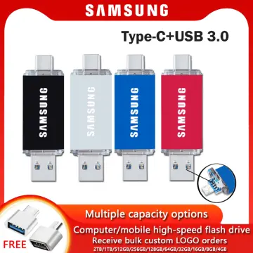 SAMSUNG Pendrive 128gb 64gb 32gb 256gb Mini USB Flash Drive up to 400M Pen  Drive 3.1 USB Stick Disk on Key Memory for Phone