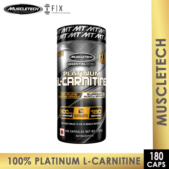 Muscletech LCarnitine 180 Caps Lazada PH