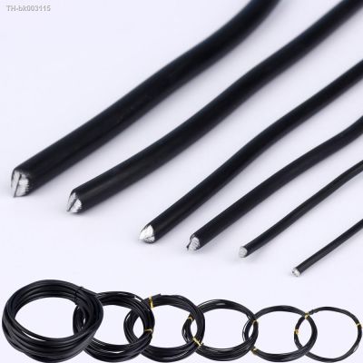 ▽ Garden Bonsai Shape Aluminum Wire (1.0mm 1.5mm 2.0mm 3mm 4mm 5mm) Black Six Sizes for Garden and Plant Shapes