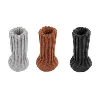 24PCS Knitted Chair Leg Socks Furniture Table Feet Leg Floor Protectors Covers