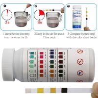 PH Value A Bottle SPA Water Tester Paper 4 in 1 Swimming Pool Test Paper Alkalinity Hardness Water Quality Test Strip Inspection Tools