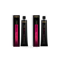 Loreal Richesse de Diacolor 50ml + Loreal diaactivator 50ml ลอรีอัล ริชเชส เดอ ไดอาคัลเล่อร์ # 5.35  chestnut  brown สีน้ำตาลอ่อนประกายทองเหลือบมะฮอกกานี - เคลือบสีผมปราศจากแอมโมเนียx 2 ชุด (สีพร้อมน้ำนมผสม)