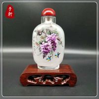 High-end Original Hand-painted inside-painted bottle snuff bottle Chinese style Hengshui special handicraft gift for foreigners and leaders and colleagues