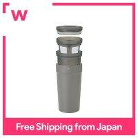 CB Japan Tumbler, Vacuum Insulated, 350Ml,Grey [With Inner Cup, Dishwasher Safe] แก้วสแตนเลสหุ้มฉนวนความร้อน UCA