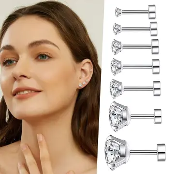 Flat Back Earring - Best Price in Singapore - Jan 2024