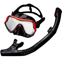 JoyMaySun Snorkeling Diving Mask Silicone Full Dry Snorkel Diving Goggles Anti-Fog Leak-Proof Professional Underwater Scuba Set