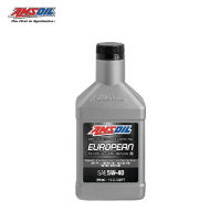 Amsoil European-Classic น้ำมันเครื่องยนต์สังเคราะห์แท้สำหรับรถยุโรป SAE 5W-40