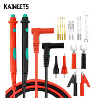 KAIWEETS KET11 Digital Multimeter Probe Soft Silicone Wire Needle Tip Universal Test Leads with Alligator Clip 1000V 10A