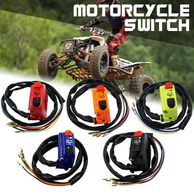 For Universal Motorcycle ATV 7/8 quot; Handlebar Mount Start Stop Kill On Off Button Side Right Switch ATV