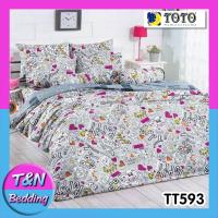 ?TeeBed? Toto โตโต้ ชุดผ้าปู (ขนาด 3.5/5/6ฟุต) (ไม่รวมผ้านวม) พิมพ์ลาย TT593   #TOTO2562B