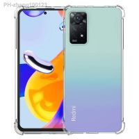 Clear Case For Redmi Note 11 Pro 11 11s 11 Pro 5G Thick Shockproof Soft Silicone Transparent Phone Cover for Redmi Note 12 10s 9