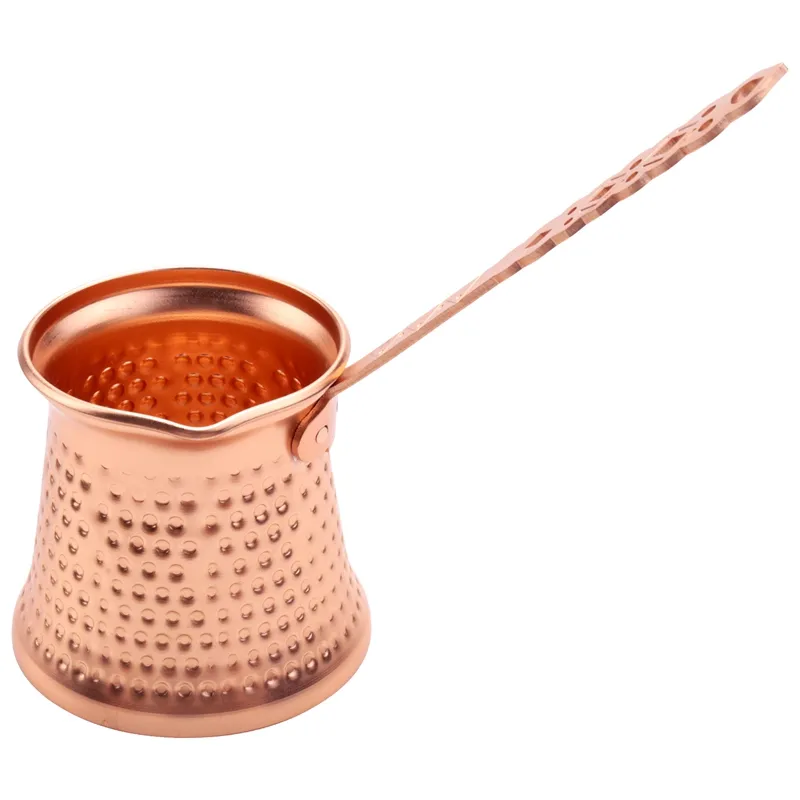 Turk Turkish Coffee Pot Coffee Turk Turkish Copper Coffee Maker for Turk  Cezve Cafeteria Metal Handle Cevze 