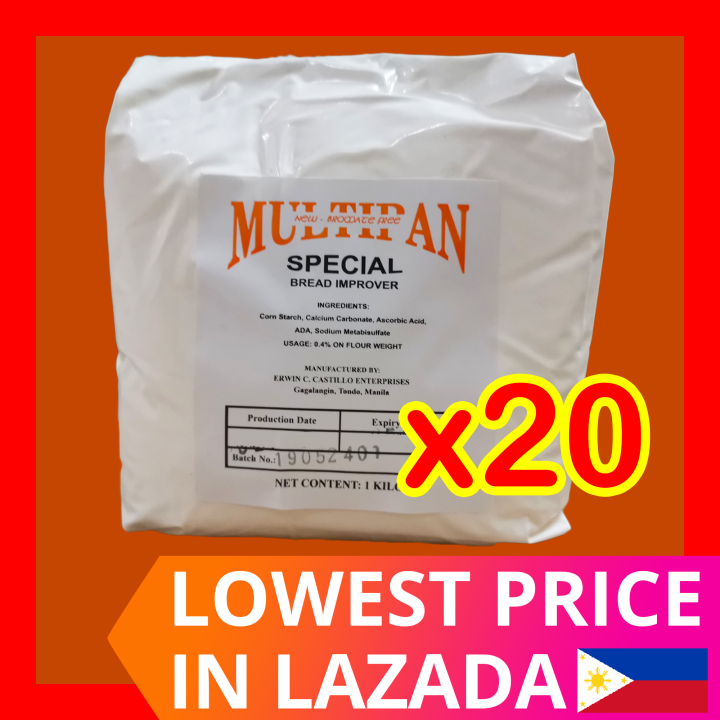20kg MULTIPAN SPECIAL Bread Improver ECC Erwin Castillo xf Baking