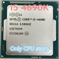 I5 I5-4690K Gratis Ongkir 4690K 3.5GHz LGA 1150 22nm 88W หน่วยประมวลผลซีพียูตั้งโต๊ะสี่คอร์ที่เป็นชิ้นเล็กชิ้นน้อย