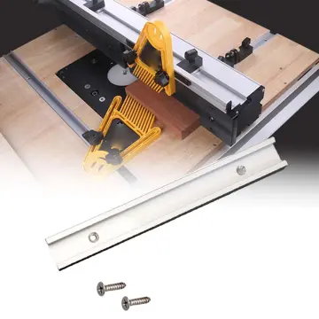 1pc Aluminium Alloy T-track, Woodworking Chute Rail, 19x9.5mm, T Track  T-slot Miter Track Jig T Screw Fixture Slot Table Saw Router Table DIY Tools