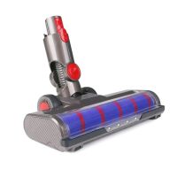 หัวแปรงถูพื้นมอเตอร์สำหรับ Dyson V8 V10 V7เครื่องดูดฝุ่น V11พร้อมแปรงลูกกลิ้งอ่อนไฟ LED อะไหล่เปลี่ยนอะไหล่เครื่องดูดฝุ่น