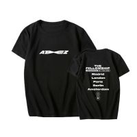 [Lanbo clothing] KPOP ATEEZ 2022 WORLD TOUR THE FELLOWSHIP: จุดเริ่มต้นของจุดสิ้นสุดเสื้อยืดผ้าฝ้าย Unisex