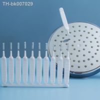 ✵♛  10Pcs Shower Head Cleaning Brush White Small Brush Pore Clean Anti-clogging Nylon For Kitchen Toilet Phone Hole Window Cleaner