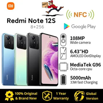 Xiaomi-smartphone Redmi Note 12S, versión Global, 8GB, 256GB