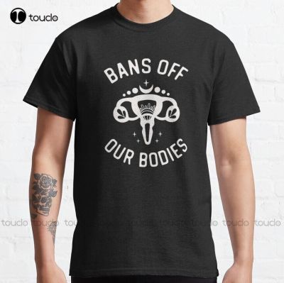 Bans Off Our Bodies - Floral Uterus - Pro-Choice Protest March Classic T-Shirt Muscle Fit&nbsp;Shirt Funny Art Streetwear Cartoon Tee