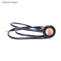 Family Flower Flash Sale 9W 12V 18mm สีแดง LED Eagle Eye Light รถหมอก DRL Daytime ย้อนกลับสำรอง