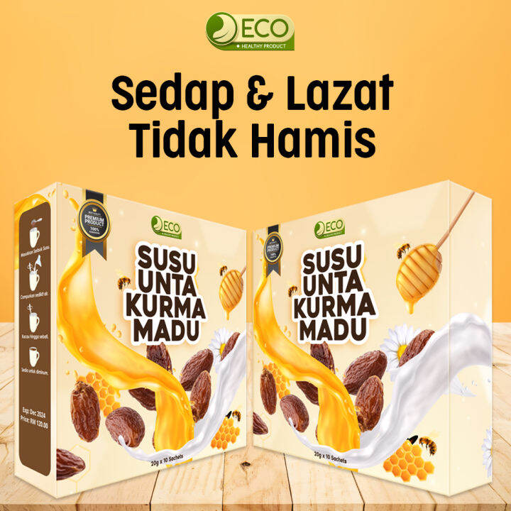 Susu Unta Kurma Madu (READYSTOCK) Dengan Pemanis semula jadi Stevia ...