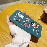 เคส Chenyyyka สำหรับ Vivo X27 Pro V27 Pro 5G V27E ลายการ์ตูนสีเทียน Shin-Chan สวยงามบางดีไซน์ใหม่เคสโทรศัพท์ขอบสี่เหลี่ยมเคสนิ่มป้องกันปลอกซิลิโคนเคสกันกระแทก