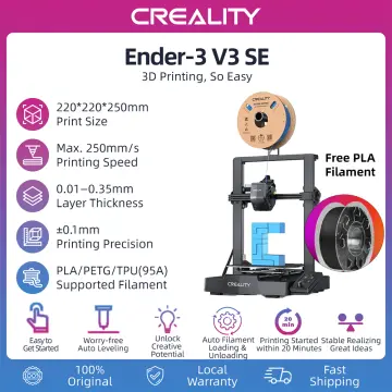 Get the Creality Ender-3 V3 SE 3D Printer (220*220*250mm Printing