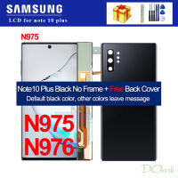Note10จอ LCD สำหรับ Samsung Galaxy Amoled สุดๆ + Note 10 Plus หน้าจอสัมผัสแสดงผล N9750 N975F