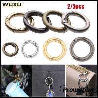 WUXU 2/5pcs คุณภาพสูง ประตูชุบ ตะขอโลหะผสมสังกะสี หัวเข็มขัดโอริงสปริง คลิปหนีบสแน็ป หัวเข็มขัดกระเป๋า กระเป๋า Carabiner กระเป๋าถือ