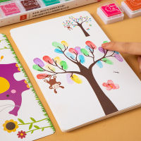 YSY SHOP พร้อมส่ง Finger paint ศิลปะ วาดรูป ระบายสี 24 สี 30 แผ่น วาดรูปด้วยนิ้วมือ ฟิงเกอร์เพ้น ของเล่นเสริมพัมนาการ