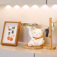 【CC】▪  cat Decoration Luxury high-end porch storage tray ornaments branch shelf living room desktop decoration