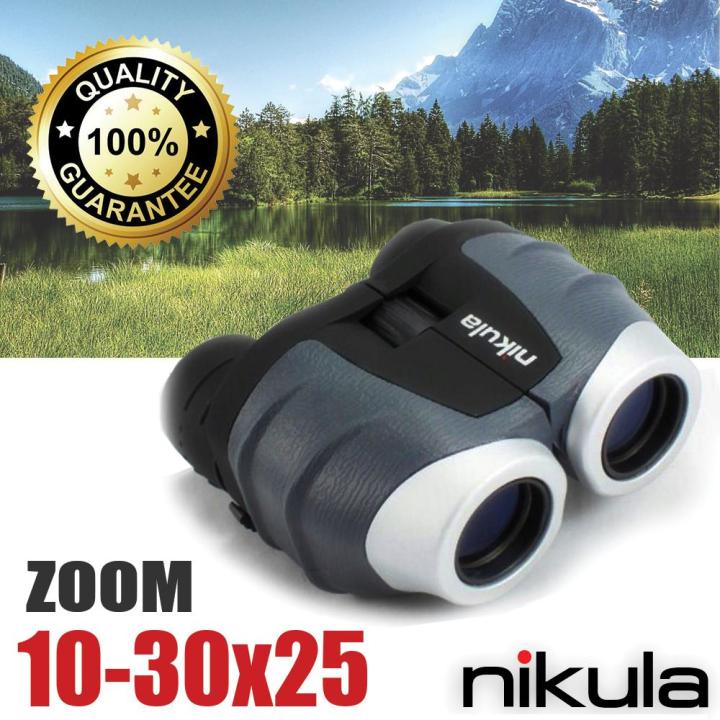 nikula-กล้องส่องทางไกล-nikula-2-เลนส์-10x-30x-zoom-binocular-กล้องส่องสัตว์-ส่องนก-เดินป่า-กล้องส่องระยะไกล-ขอใบกำกับภาษีได้
