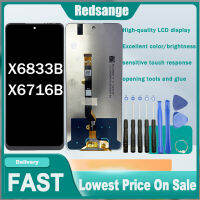 Redsange สำหรับ Infinix Note 30 X6833B X6716B หน้าจอ LCD และตัวประกอบดิจิตอลสัมผัสแทนที่ด้วยกรอบกลางสำหรับ Note 30 X6833 X6716