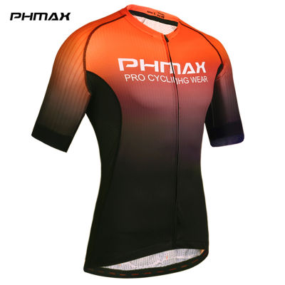 PHMAX Pro Cycling Jerseys Short Sleeve Cycling Clothing MTB Bike Clothing Summer Road Bicycle Jerseys Mens Cycling Uniform