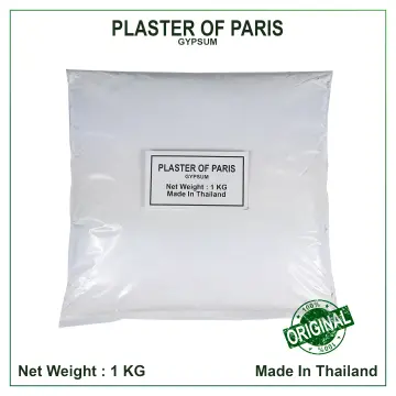 25 KGS Plaster Of Paris Gypsum Powder Original Made In Thailand For  Molding, Figurines, Dental, Crafts, Pots, Bounding