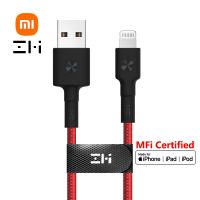 yqcx001 sell well - / Original ZMI MFI certified usb lightning cable charger for iPhone 13 12 11 xs xr 8 7 6s 5 ipad Fast charging data 1m 2m Braided iPhone