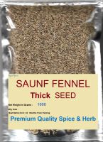 SAUNF FENNEL Thick  SEED (Moti Saunf) , 1000 Grams, PREMIUM GRADE