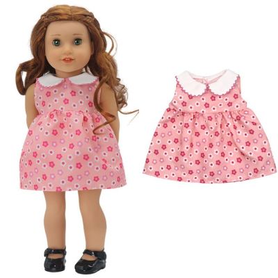 Dress Model Baru Fir สำหรับตุ๊กตาเด็กผู้หญิง18นิ้วเสื้อผ้าตุ๊กตาอเมริกัน46ซม.