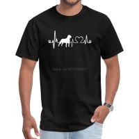 Staffordshire Terrier อเมริกัน Heartit เสื้อยืดคอกลมแขนลำลองขาสั้นพิมพ์ลายแฟชั่นเสื้อฤดูร้อนผ้าฝ้าย100% คอกลม