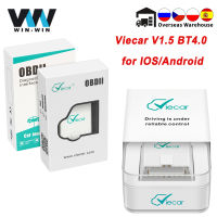 Viecar ELM 327เครื่องสแกนเนอร์ OBD2 ELM327 V1.5 PIC18F25K80 OBD 2 OBD2บลูทูธ4.0เครื่องมือวินิจฉัยรถยนต์สำหรับ Iosandroid