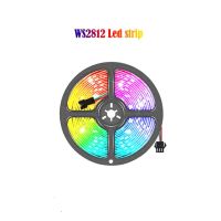 WS2812B Led Strip RGB IndividuaIIy Addressable Light SP611E Bluetooth Music App IR38 Keys Controller kit DC 5V