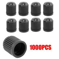 1000X Black Plastic Tire Valve Air Dust Cover Stem Caps Valve Cap for Wheel Car Truck SUV Bike