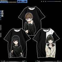 2023 NewAnime Euphoria Paradise Merchandise เสื้อยืดแขนสั้นชายส่วนลดสูง Fuzhen Neutral ความสุข Impression Pain เสื้อผ้า House