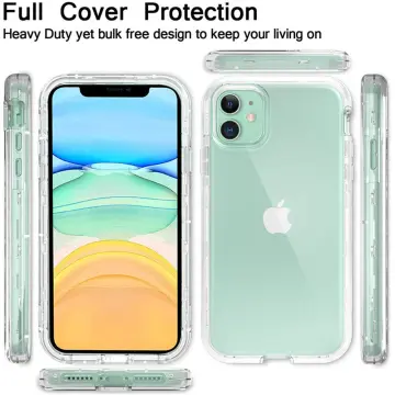 iPhone 11/11 Pro Max 360° Full Heavy Duty Protective Shockproof Clear Case  Cover