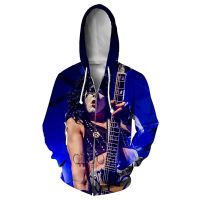 HX ร็อคล่าสุดวง KISS ผู้ชายผู้หญิงซิป Hoodie แฟชั่นฤดูใบไม้ร่วง 3D พิมพ์ลำลองเสื้อผ้าฮาราจูกุ Hoodie ส่งตรง