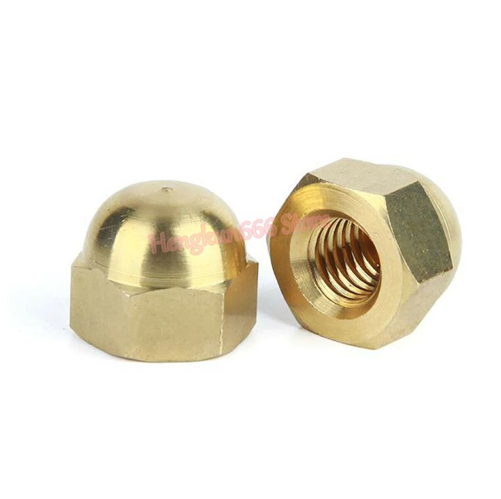 brass-acorn-cap-nuts-dome-head-nut-m3-m4-m5-m6-m8-m10-m12-m14-m16-m18-m20-din1587-brass-decorative-dome-caps-covers-blind-nut