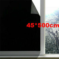 1 Way Mirror Window Film Stained Vinyl Glass Adhesive Self Film Black Heat Insulation Solar Window Tint Privacy For Home-Lusjeh