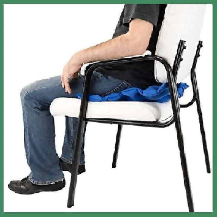 เบาะลมรองนั่งป้องกันการกดทับจากการนั่งเป็นเวลานานช่วยกระจายน้ำหนักให้นั่งสบายป้องกันการปวดหลัง-comfortabเบาะลมรองนั่งเพื่อสุขภาพ-เบาะลมรองนั่งวีลแชร์-เ